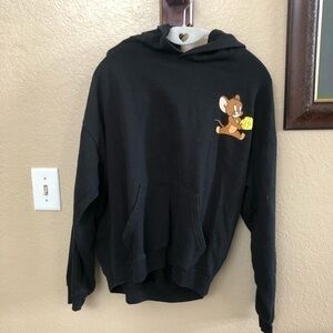 Tom & Jerry Hooded Sweater Size Large